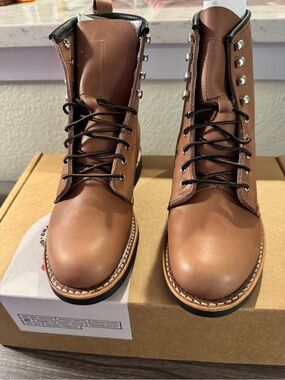 NIB Women’s (RET $330) Red Wing Silversmith Leather Lace-Up Boots, size 5B
